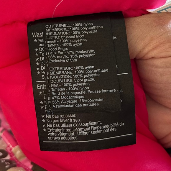 Burton Dry Ride Sugar & Spice Full Zip Hooded Ski Jacket | size 6 - Picture 4 of 11